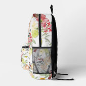 鮮やかフローラヴィンテージ春花 プリントバックパック (右)