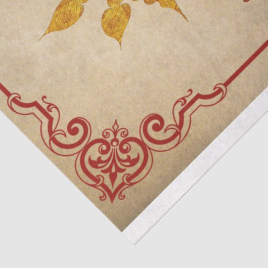 鮮やかフローラ切り離しティッシュペーパー 薄葉紙 (詳細)