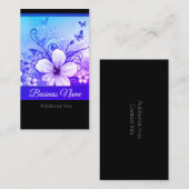 鮮やかフローラ名刺2 名刺 (正面/裏面)