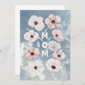 鮮やかフローラ母の日のグリーティングカード シーズンカード (正面/裏面)