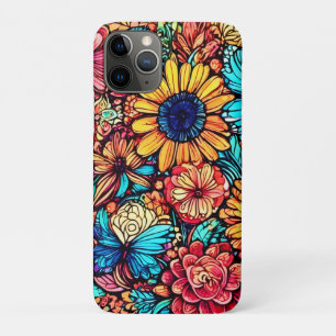 鮮やかフローラ爆発 iPhone 11 PROケース