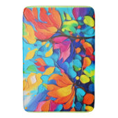 鮮やかフローラ絵を描交響曲 バスマット (正面縦)