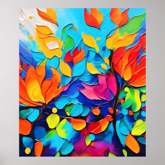 鮮やかフローラ絵を描交響曲 ポスター (正面)