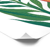 鮮やかフローラ美学:明るい色の花 ポスター (コーナー)