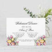 鮮やかフローラ調和リハーサル夕食会 招待状 (スタンド正面)