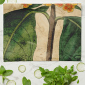 鮮やかフローラ キッチンタオル (折り畳み)