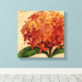 鮮やかフローラ キャンバスプリント (インサイチュ (ウッドフロア))