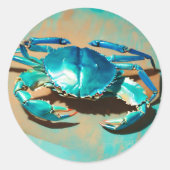 鮮やかブモダン(&) ラウンドシール (正面)