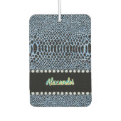 鮮やかプリント模様 カーエアーフレッシュナー (正面)