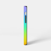 鮮やかレインボーグラデーション iPhoneケース (左側面)
