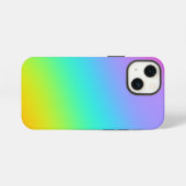 鮮やかレインボーグラデーション iPhoneケース (裏面横)