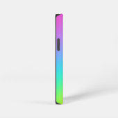 鮮やかレインボーグラデーション iPhoneケース (右側面)