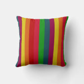 鮮やかレインボー保ンCalmとテキスカスタマイズト クッション (裏面)