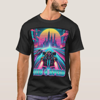 鮮やかレトロが必要4スピードTシャツ Tシャツ