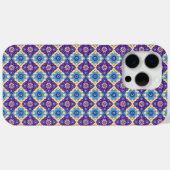 鮮やかレトロ幾何模様 Case-Mate iPhoneケース (裏面 (横))