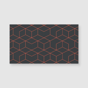 鮮やかレトロ、シンプルレトロ、カッコいいトレンディーキューブのパターン