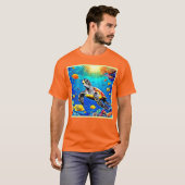 鮮やか亀礁ライフ Tシャツ (正面フル)