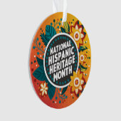 鮮やか伝統月 オーナメント (正面)