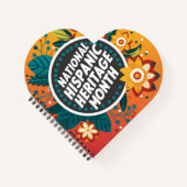 鮮やか伝統月 ノートブック (正面)