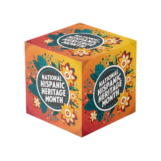 鮮やか伝統月 フォトキューブ (正面アングル)