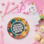 鮮やか伝統月 ペーパープレート (パーティー)