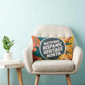 鮮やか伝統月 ランバークッション (椅子)