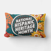 鮮やか伝統月 ランバークッション (正面)