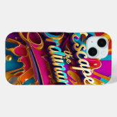 「鮮やか命が逃げる」 Case-Mate iPhoneケース (裏面 (横))