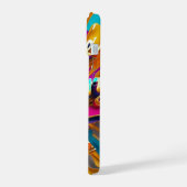 「鮮やか命が逃げる」 iPhone 15ケース (左側面)