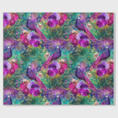 鮮やか図解入りの、写真付きの柄 ラッピングペーパー (フラット)