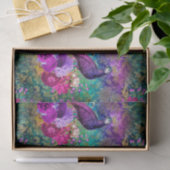 鮮やか図解入りの、写真付きの柄 薄葉紙 (ギフト)