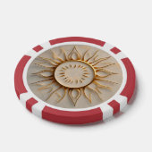 "鮮やか夜明け" " ポーカーチップ (シングル)