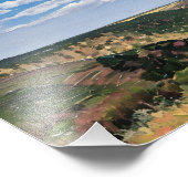 鮮やか山の転が風景 フォトプリント            (角)