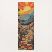 鮮やか平和への道 ヨガマット (裏面)