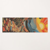 鮮やか平和への道 ヨガマット (正面(横))