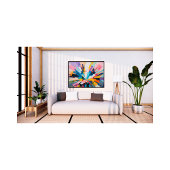 鮮やか幾何解カラフル爆抽象芸術 フォトプリント           