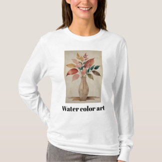 鮮やか式:抽象芸術水彩設計 Tシャツ