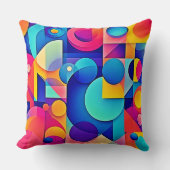 鮮やか形遊 クッション (正面)