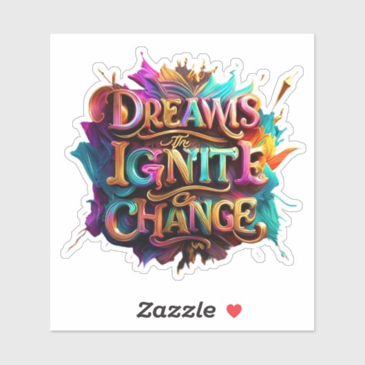 「鮮やか想像力」 シール (シート)