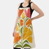 鮮やか手絵を描花 エプロン (インサイチュ)