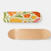 鮮やか手絵を描花 スケートボード (横)