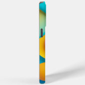 鮮やか抽象芸術の3Dシェイプ Case-Mate iPhoneケース (裏面 / 右)