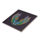 鮮やか抽象芸術アートワーク – 視覚サイケデリック タイル (側面)