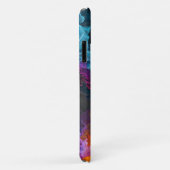 鮮やか抽象芸術アート:色の万華鏡のように千変万化するパターン Case-Mate iPhoneケース (裏面/右)