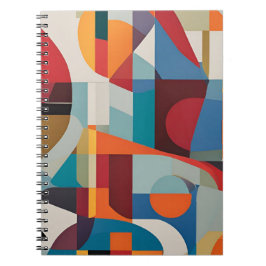 鮮やか抽象芸術アート – 表現力とデシカラフルング ノートブック