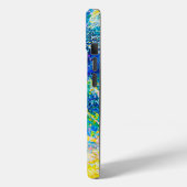 鮮やか抽象芸術キャットアートプリント Case-Mate iPhoneケース (裏面 / 左)