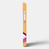 鮮やか抽象芸術コスモスリングや輪&スクエア – モダン Case-Mate iPhoneケース (裏面 / 左)