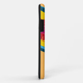 鮮やか抽象芸術コスモスリングや輪&スクエア – モダン Case-Mate iPhoneケース (裏面/右)