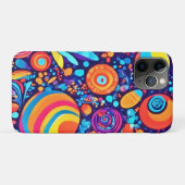 鮮やか抽象芸術バブル宇宙 Case-Mate iPhoneケース (裏面(横))