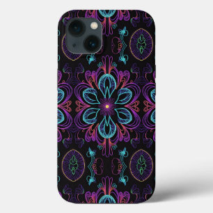 鮮やか抽象芸術フローラ2 iPhone 13ケース